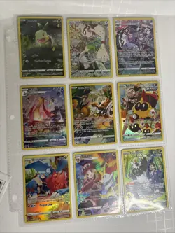 Lot of 9 Full Art Pokemon Cards - Image 1