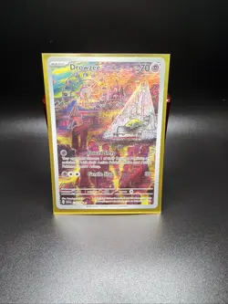 Pokemon TCG Drowzee Scarlet & Violet Base Set Illustration Rare Card 210/198 NM - Image 3