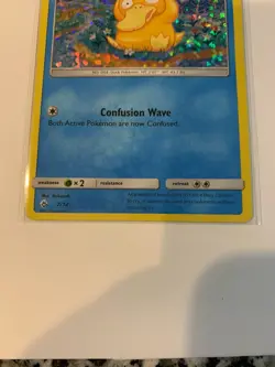 McDonald's 2018 Psyduck TCG Holo Promo Card 2/12 Pokemon- Slight Crease - Image 4