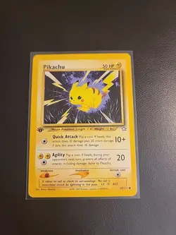 1st Edition PIKACHU 70/111 Neo Genesis Set - Pokemon WOTC Vintage Card - LP NM - Image 1