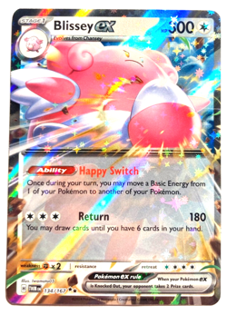 Pokemon Blissey ex + FREE extra Rare card! - Image 1