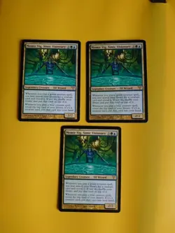 Momir Vig, Simic Visionary rare elf wizard x3 Magic the Gathering. MTG 3 Card. - Image 1