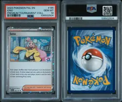 PSA 10 GEM MINT Iono 185/193 Premium Tournament Collection Pokemon Card - Image 1