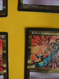 Reflect Damage. Instant Mirage. Magic the Gathering Card. Old Vintage. - Image 3