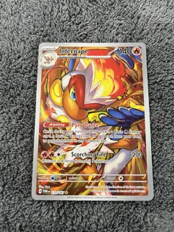 Pokemon TCG Infernape Illustration Rare Card 173/167 Twilight Masquerade Sv06 - Image 1