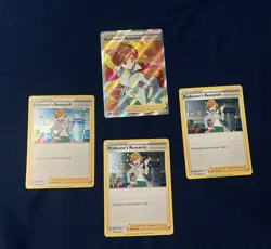 2021 Pokemon Professor’s Research Cosmic Holo Promo Lot (4 Cards) - Image 1