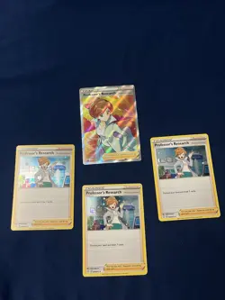 2021 Pokemon Professor’s Research Cosmic Holo Promo Lot (4 Cards) - Image 2