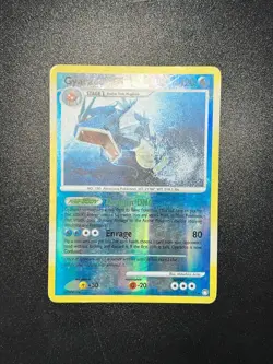 Gyarados 26/123 DP Mysterious Treasures Reverse Holo Rare Pokemon Card AA5 - Image 2