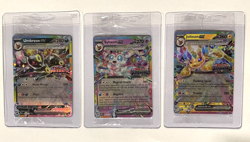 Pokemon Prismatic Evolutions Surprise Box Stamped Promo Cards Complete Set 9/9 - Image 1