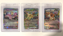 Pokemon Prismatic Evolutions Surprise Box Stamped Promo Cards Complete Set 9/9 - Image 2