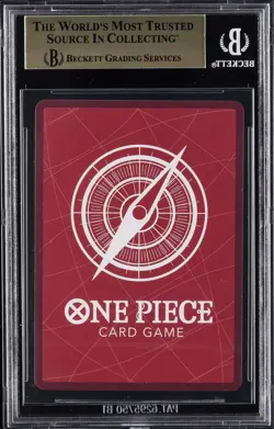 2025 ONE PIECE PROMO CARDS ENGLISH VERSION 2ND ANV SET MARSHALL D. TEACH BGS 9.5 - Image 2