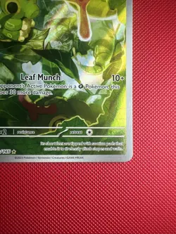 Pokemon TCG Caterpie 172/165 Scarlet & Violet 151 Holo Illustration Rare Card NM - Image 5