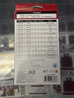 One Piece Card Game Starter Deck ST-01 STRAW HAT CREW English Signed By Colleen 811039038366 - Image 3