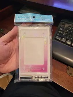 Pokemon Card Game Display Frame Shinning Pearl Pink Japan Pokemon Center NEW - Image 1