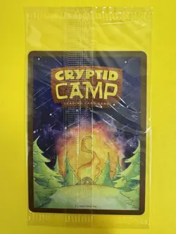 Cryptid Camp Trading Card Game Mars Golem SEALED PROMO CC031 LVL UP EXPO 2025 - Image 4