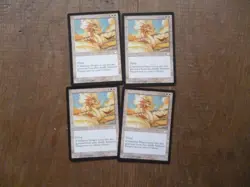MTG 4 x Alabaster Dragon rare card Weatherlight Magic The Gathering Playset - Image 1