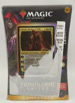MTG Dominaria United Commander Deck - 100 Cards + Tokens & Foil (SEALED) - Image 1