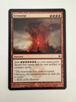 Geosurge MTG Magic the Gathering Card NM Near Mint NPH - Image 1