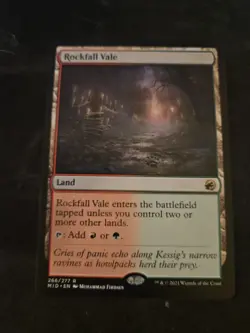 Rockfall Vale Innistrad: Midnight Hunt Regular - Image 1