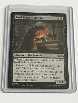 Lord Skitters Butcher 99 MTG Wilds of Eldraine 2023 Mint - 9.0 + Non Foil - Image 1
