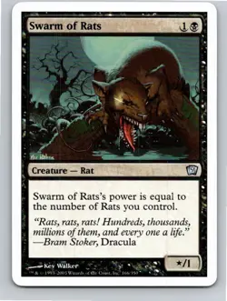 Magic the Gathering Swarm of Rats 9th Edition MTG Free Shipping! - Image 1