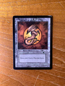Sliver Token - Legions - Magic Player Rewards Promo - MtG Magic the Gathering - Image 1