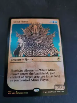 MTG Mind Flayer Adventures in the Forgotten Realms 308 Foil Showcase NM - Image 1