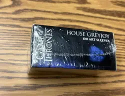 Sealed Art House Greyjoy Game of Thrones 100 ct Dragon Shield Sleeves Standard - Image 2