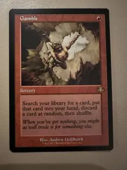 MTG - Gamble Retro Frame - Dominaria Remastered - NM - Image 1