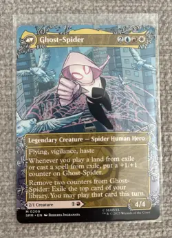 Gwen Stacy (0209) (Borderless) Marvel's Spider-Man MTG - Image 2