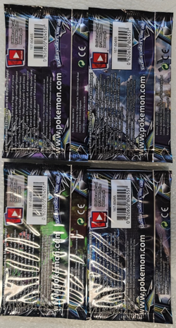 POKEMON SEALED SUN & MOON LOST THUNDER BOOSTER PACKS ART WORK SET (4) UNOPENED - Image 3