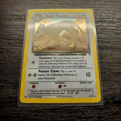 Dark Persian - 6/110 - Holo Rare LP, English Pokemon Legendary Collection - Image 5