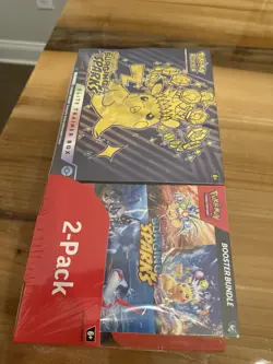 Pokemon Surging Sparks Booster Elite Trainer Box 2-pack- Rare Sealed - Image 3