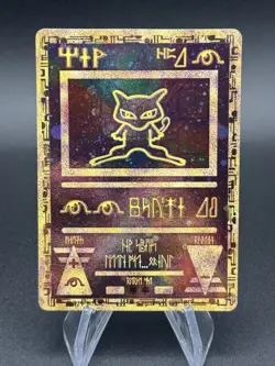 Ancient Mew Pokemon TCG Double Holo Foil RARE 2000 Promo Near Mint Condition - Image 1