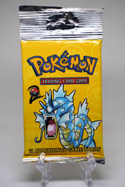 21.05g Pokemon TCG Base Set 2 Booster Pack 2000 Gyarados Art WOTC Vintage Sealed - Image 2