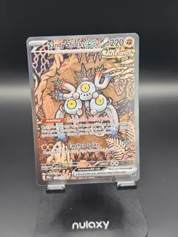 Pokemon TCG - Prismatic Evolutions SIR SANDY SHOCKS EX 159/131 NM - Image 1