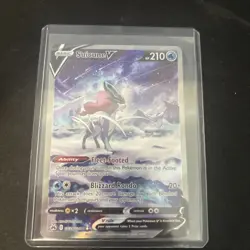 Pokemon TCG Suicune V Crown Zenith: Galarian Gallery Gg38/Gg70 Holo mint - Image 2