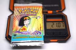 21.07g Pokemon TCG Gym Heroes 1st Edition Booster Pack Erika WOTC 1999 SEALED - Image 1