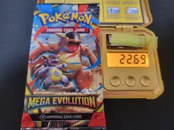 22.69g (nice) MEGA EVOLUTION Pokemon Booster Pack English - Sealed - #158 - Image 1