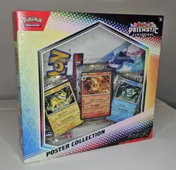 Pokemon TCG Scarlet & Violet Prismatic Evolutions Poster Collection Box - Image 1