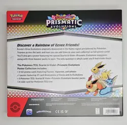 Pokemon TCG Scarlet & Violet Prismatic Evolutions Poster Collection Box - Image 2