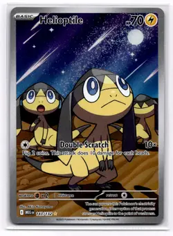 Helioptile ME01: Mega Evolution - Pokemon NM 143/132 - Image 1