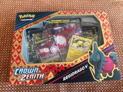 Pokemon Crown Zenith Regidrago V Collection Box - Image 1