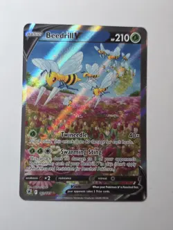 2022 Astral Radiance Holo Beedrill V Ultra Rare #161/189 - Image 1