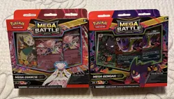 Pokemon Set of 2 (1 of each) Gengar/Diancie ex Mega Battle Deck IN HAND 🔥 - Image 1