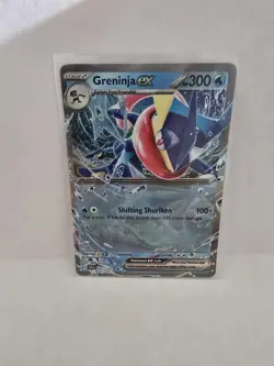 Greninja EX 41/142 Pokemon TCG Scarlet & Violet Stellar Crown Double Rare NM - Image 1