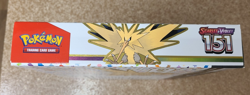Pokemon S&V 151 Zapdos EX Collection Box FACTORY SEALED - Image 3