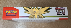 Pokemon S&V 151 Zapdos EX Collection Box FACTORY SEALED - Image 5