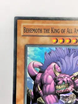 Yu-Gi-Oh! TCG Behemoth the King of All Animals FET-EN014 Unlimited Super Rare LP - Image 4