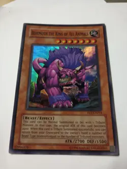 Behemoth the King of All Animals FET-EN014 Super Rare Unlimited Yu-Gi-Oh - Image 3